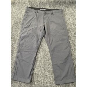 Western Rise Pants Mens 38 X 26 Gray Gorpcore Outdoors Performance Utility